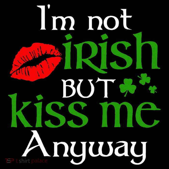 Im Not Irish But Kiss Me Anyway St. Patrick Day Irish Bucket Hat