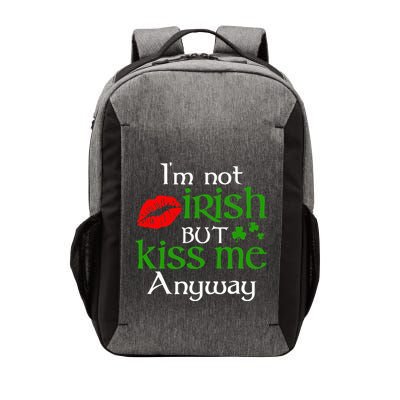 Im Not Irish But Kiss Me Anyway St. Patrick Day Irish Vector Backpack