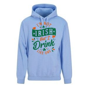 I'm Not Irish But I Drink Like One St. Patrick’s Day Unisex Surf Hoodie