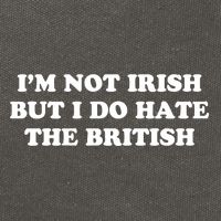 I’m Not Irish But I Do Hate The British Cotton Canvas Backpack