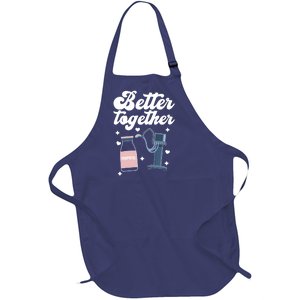 ICU Nurse Intensive Care Unit Nurse Funny ICU Nursing Full-Length Apron With Pockets