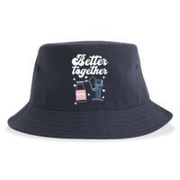 ICU Nurse Intensive Care Unit Nurse Funny ICU Nursing Sustainable Bucket Hat