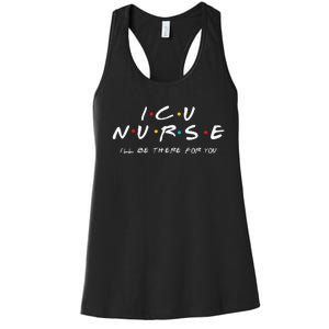 ICU Nurse Women's Racerback Tank