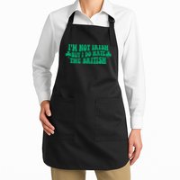 I’m Not Irish But I Do Hate The British Funny St Patrick's Day Irish British Apron
