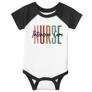 ICU Nurse Intensive Care Unit Nurse Nursing Critical Care Infant Baby Jersey Bodysuit