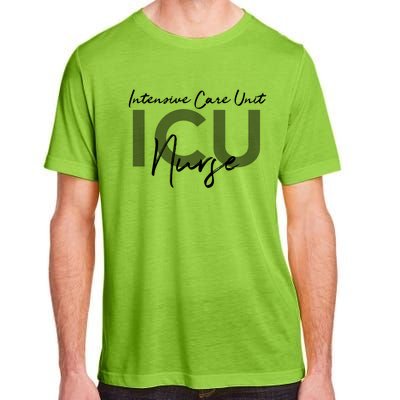 Icu Nurse Intensive Care Unit Funny Gift Adult ChromaSoft Performance T-Shirt