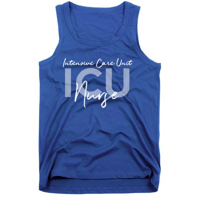 Icu Nurse Intensive Care Unit Funny Gift Tank Top