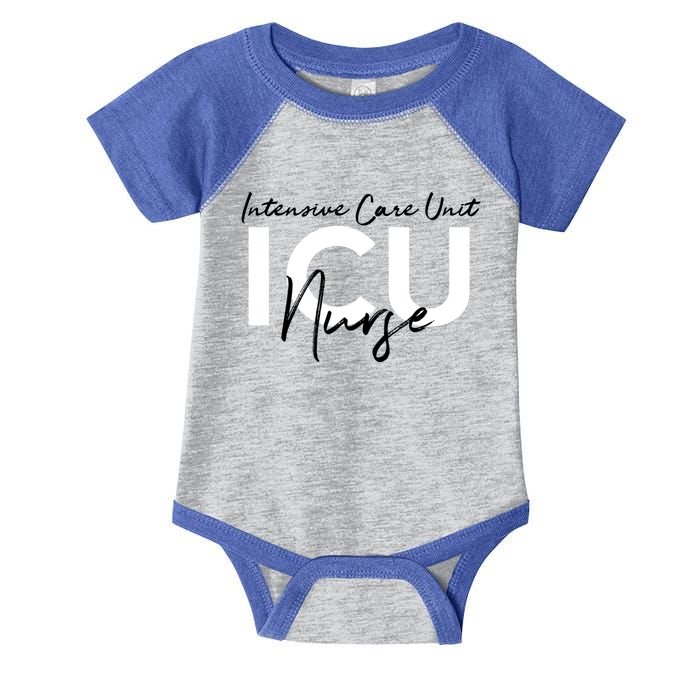 Icu Nurse Intensive Care Unit Meaningful Gift Infant Baby Jersey Bodysuit