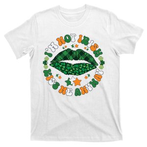 I'm Not Irish Kis Me Anyway Shamrock St Pattricks Day T-Shirt