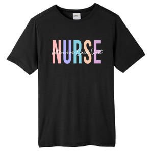 Icu Nurse Intensive Care Unit Nurse Gift Tall Fusion ChromaSoft Performance T-Shirt