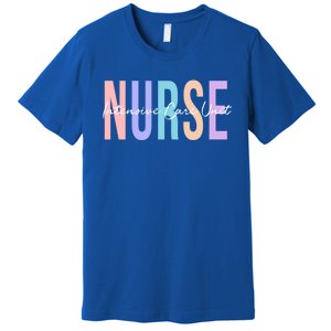 Icu Nurse Intensive Care Unit Nurse Gift Premium T-Shirt