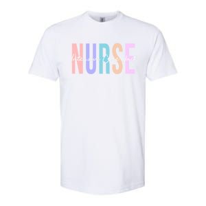 Icu Nurse Intensive Care Unit Nurse Gift Softstyle CVC T-Shirt