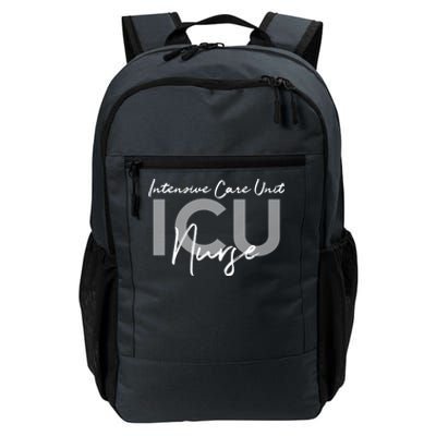 Icu Nurse Intensive Care Unit Gift Daily Commute Backpack