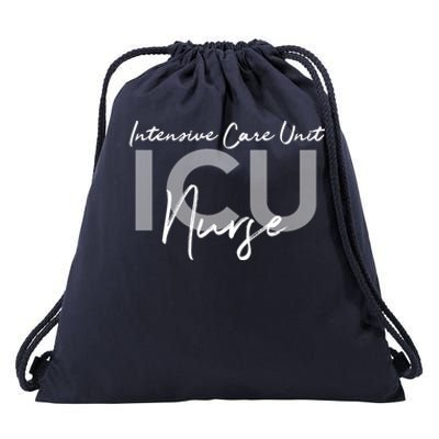 Icu Nurse Intensive Care Unit Gift Drawstring Bag