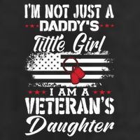 IM Not Just DaddyS Little Girl IM A Veterans Daughter Cool Comfort Performance Bucket Hat