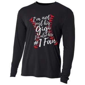 I'm Not Just His Gigi I'm His Number One Fan Baseball Cute Cooling Performance Long Sleeve Crew