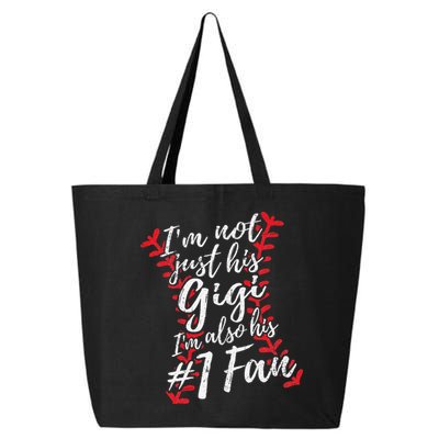 I'm Not Just His Gigi I'm His Number One Fan Baseball Cute 25L Jumbo Tote