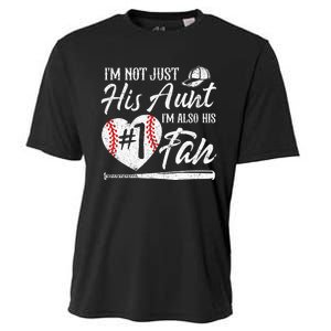 I'm Not Just His Aunt I'm His Number One Fan Baseball Cooling Performance Crew T-Shirt