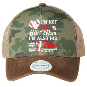 I'm Not Just His Aunt I'm His Number One Fan Baseball Legacy Tie Dye Trucker Hat