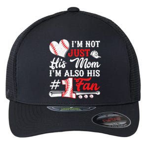 I'm Not Just His Aunt I'm His Number One Fan Baseball Flexfit Unipanel Trucker Cap