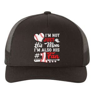 I'm Not Just His Aunt I'm His Number One Fan Baseball Yupoong Adult 5-Panel Trucker Hat