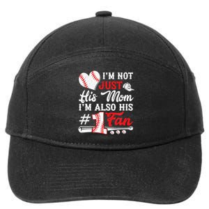 I'm Not Just His Aunt I'm His Number One Fan Baseball 7-Panel Snapback Hat