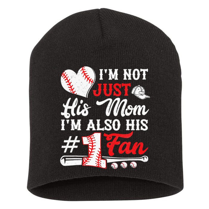 I'm Not Just His Aunt I'm His Number One Fan Baseball Short Acrylic Beanie