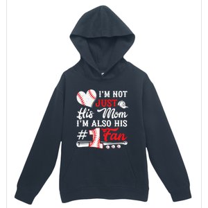 I'm Not Just His Mom I'm His Number One Fan Baseball Cute Urban Pullover Hoodie