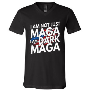 IM Not Just Maga IM Dark Maga Trump 2024 Elections V-Neck T-Shirt