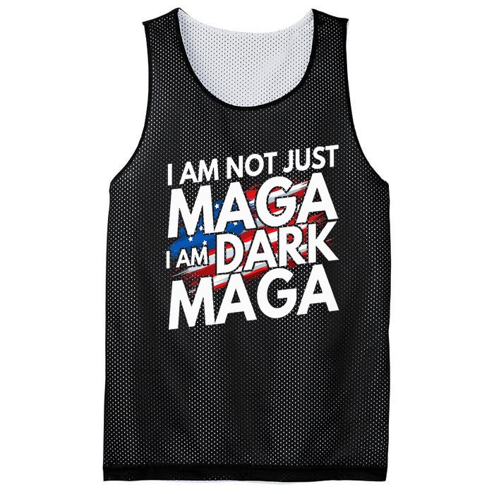 IM Not Just Maga IM Dark Maga Trump 2024 Elections Mesh Reversible Basketball Jersey Tank