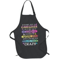 I'm Not Just A Caregiver I'm A Big Cup Of Wonderful Covered Apron
