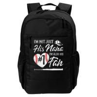 I'm Not Just His Nana I'm His Number One Fan Baseball Cute Daily Commute Backpack