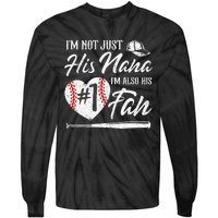 I'm Not Just His Aunt I'm His Number One Fan Baseball Tie-Dye Long Sleeve Shirt