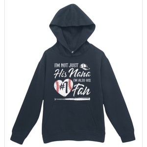 I'm Not Just His Aunt I'm His Number One Fan Baseball Urban Pullover Hoodie