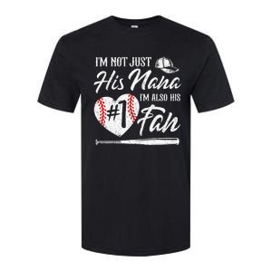 I'm Not Just His Aunt I'm His Number One Fan Baseball Softstyle CVC T-Shirt