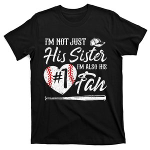 I'm Not Just His Aunt I'm His Number One Fan Baseball T-Shirt