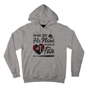 I'm Not Just His Nana I'm His Number One Fan Baseball Cute Tall Hoodie