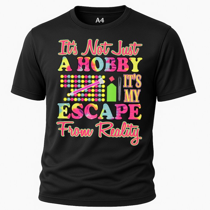 Its Not Just A Hobby Diamond Painting Gift Cooling Performance Crew T-Shirt