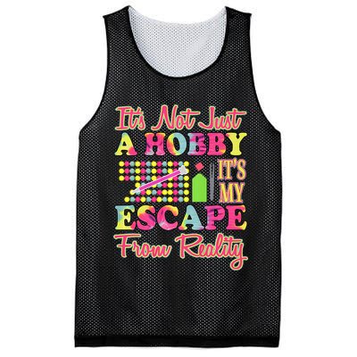 Its Not Just A Hobby Diamond Painting Gift Mesh Reversible Basketball Jersey Tank