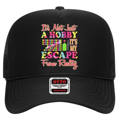 Its Not Just A Hobby Diamond Painting Gift Trucker Hat