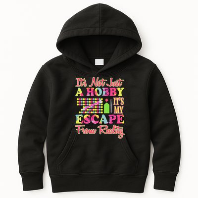 Its Not Just A Hobby Diamond Painting Gift Kids Hoodie
