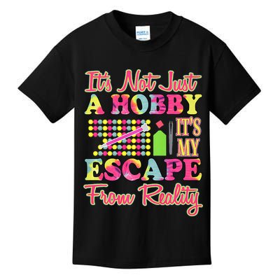 Its Not Just A Hobby Diamond Painting Gift Kids T-Shirt