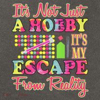 Its Not Just A Hobby Diamond Painting Gift Cotton Canvas Backpack
