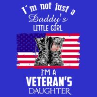 Im Not Just Daddys Little Im Veterans Daughter Cool Gift Sweatshirt