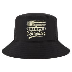 IM Not Just A DaddyS Little Girl IM A VeteranS Daughter Cool Comfort Performance Bucket Hat