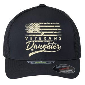 IM Not Just A DaddyS Little Girl IM A VeteranS Daughter Flexfit Unipanel Trucker Cap