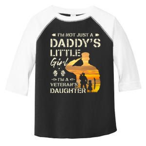 IM Not Just A DaddyS Little Girl IM A VeteranS Daughter Toddler Fine Jersey T-Shirt