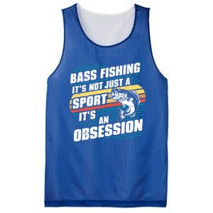 It’S Not Just A Sport It’S An Obsession Bass Fishing Cute Gift Mesh Reversible Basketball Jersey Tank