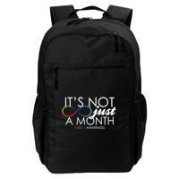 Its Not Just A Month Autism Awareness Backpack