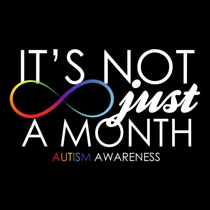 Its Not Just A Month Autism Awareness Backpack